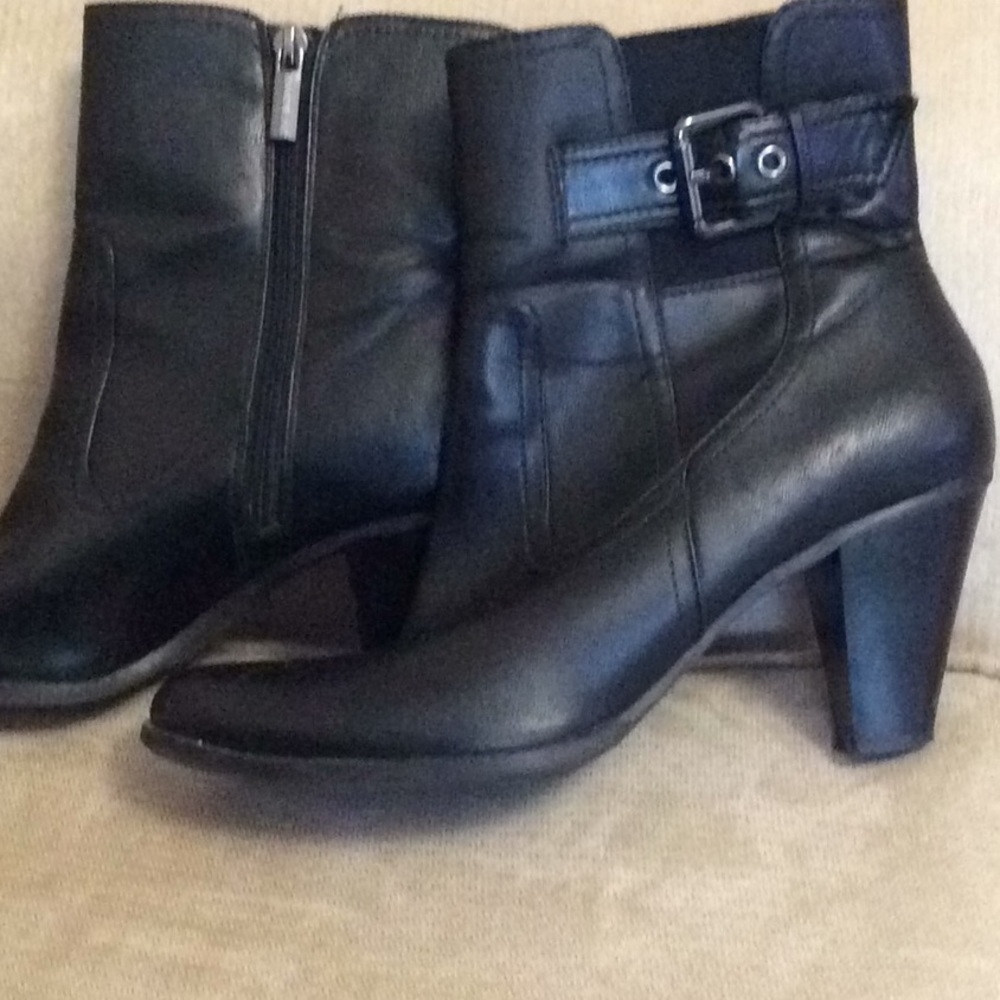 Black Leather Boots